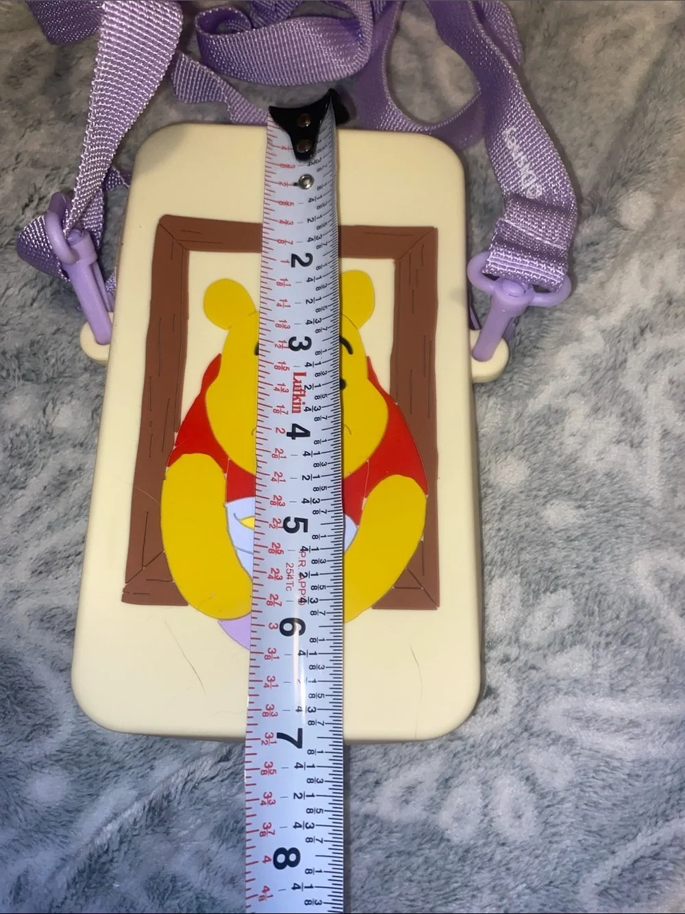 Disney Lavender Crossbody Bag with Winnie-the-Pooh Graphic